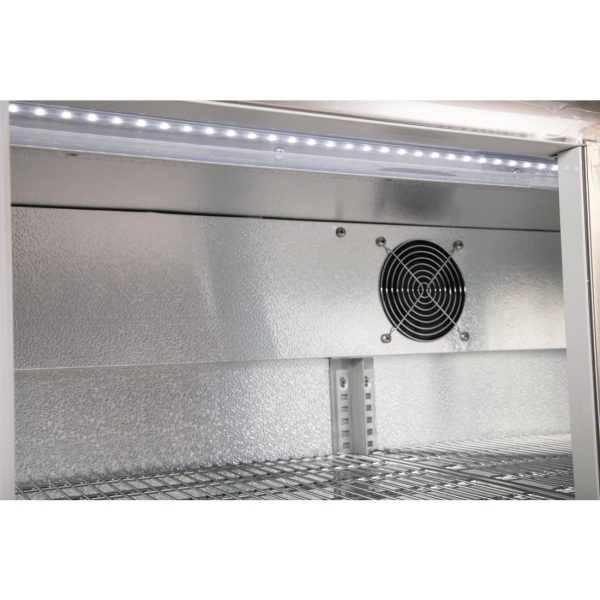 350W. Hinged doors. R600a