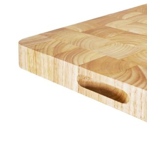 45(H) x 610(W) x 455(L)mm. Wooden food grade chopping board