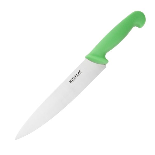 Blade length: 8.5". Weight: 160g. Green for salads and fruits