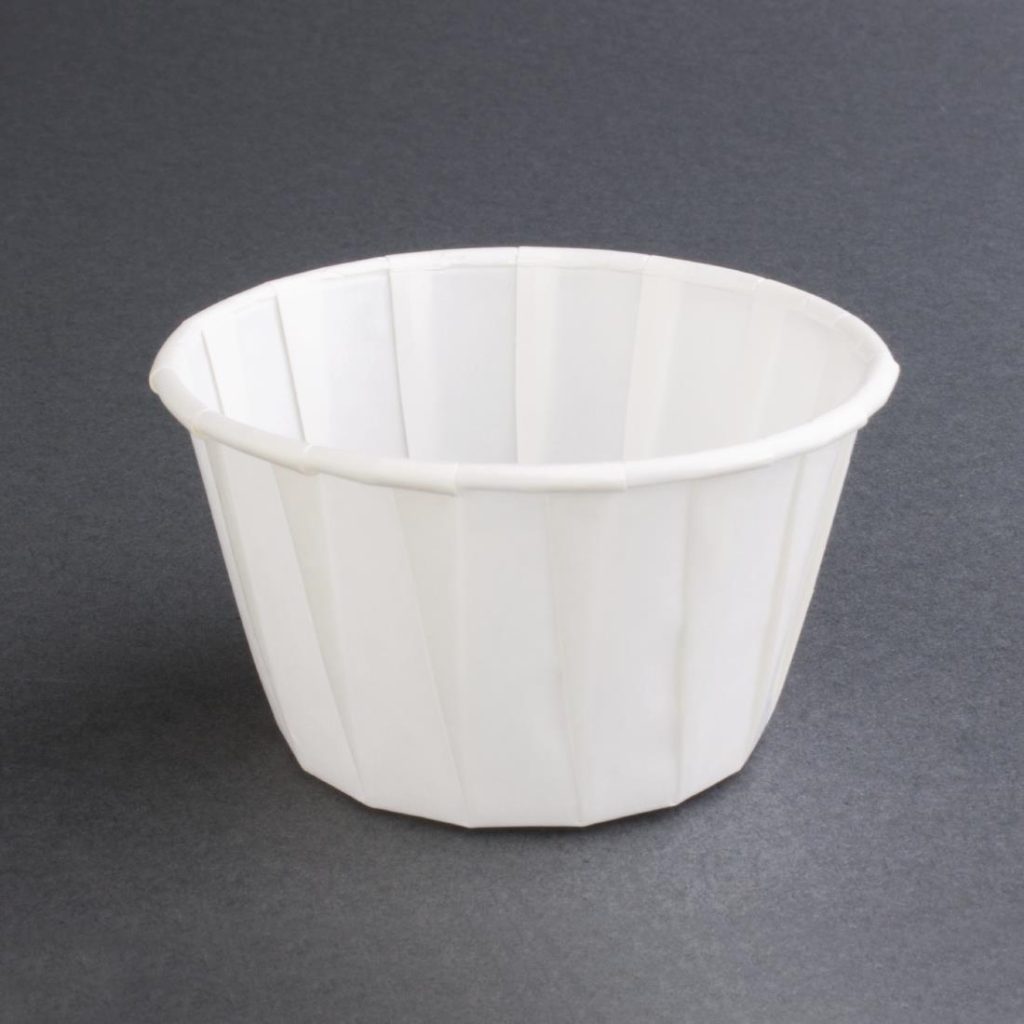 Recyclable Paper Sauce Pots Large 4oz (Pack of 250)