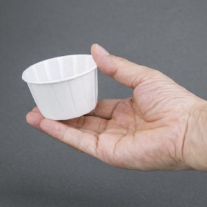 Recyclable Paper Sauce Pots Large 4oz (Pack of 250)