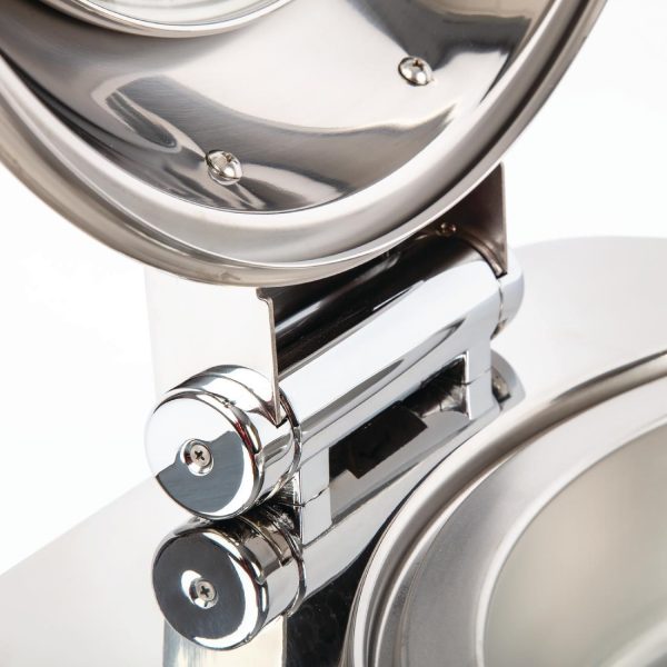 Round Glass Lid. Capacity: 6Ltr