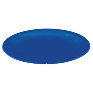 Kristallon Polycarbonate Plates Blue 230mm (Pack of 12)