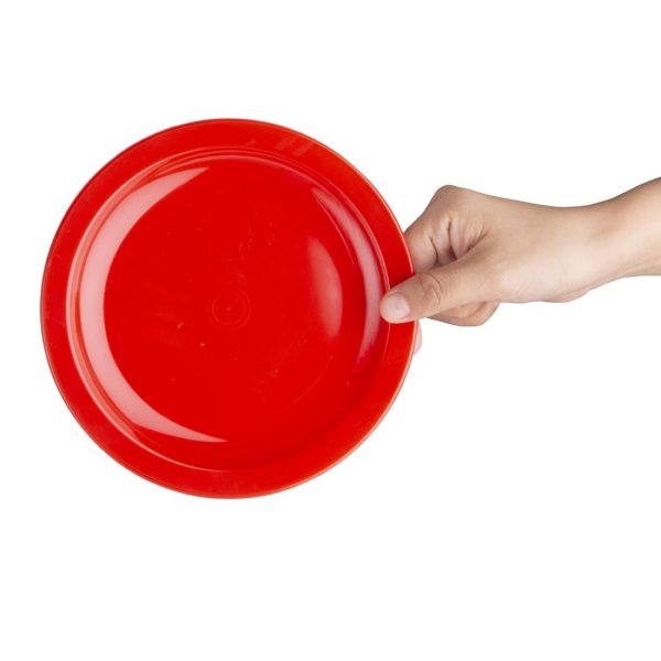 172(Ø)mm/ 6 3/4". Red. Pack quantity: 12.
