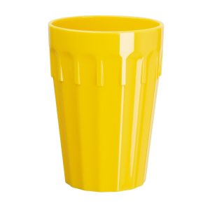 Kristallon Polycarbonate Tumblers Yellow 260ml (Pack of 12)