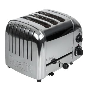 1.7kW. 3 Slots. Colour: Polished steel