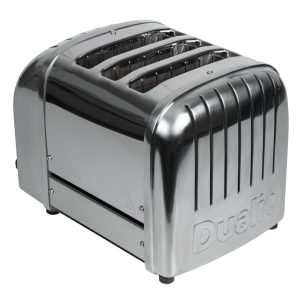 1.7kW. 3 Slots. Colour: Polished steel