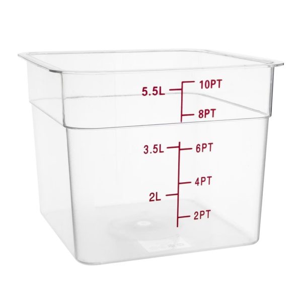 Capacity: 5.5Ltr. Material: Polycarbonate. Colour: Clear
