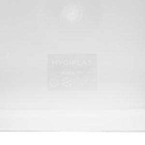 Hygiplas Square Food Storage Container Lid White Small