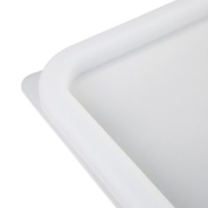 Hygiplas Square Food Storage Container Lid White Small
