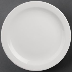 Athena Hotelware Narrow Rimmed Plates 284mm (Pack of 6)
