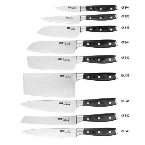 Blade Length: 6.5". Weight: 230g