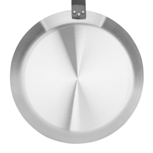 Vogue Platinum Plus Anodised Aluminium Non-Stick Teflon Crepe Pan 30cm