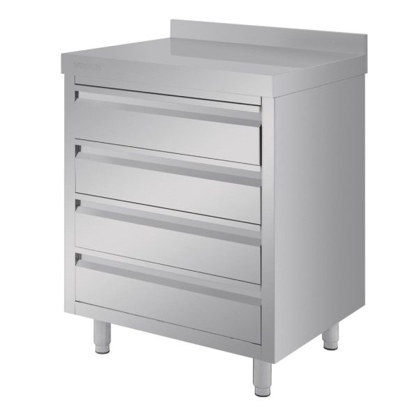 Material: Stainless steel. 60mm upstand.