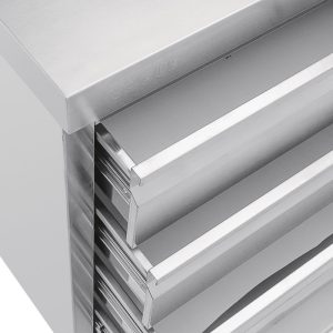 Material: Stainless steel. 60mm upstand.