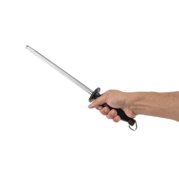 Steel Length: 10". Material: Chrome