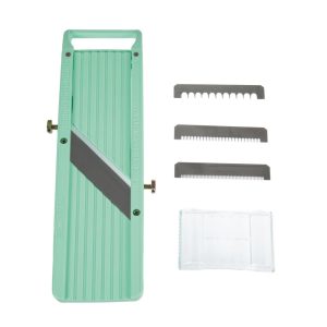 Safety guard and interchangeable blades included.
