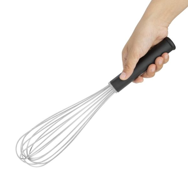 Length: 350mm. Black vinyl handle