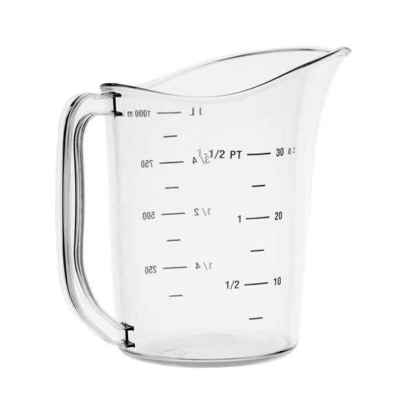 Capacity: 35 oz. Material: Polycarbonate