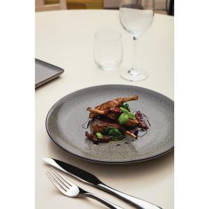 Olympia Mineral Coupe Plate 280mm (Pack of 4)