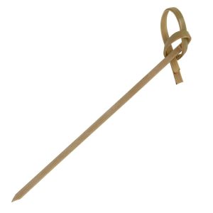 Fiesta Green Biodegradable Bamboo Looped Skewers 90mm (Pack of 100)