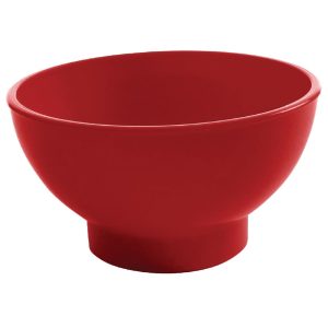 Kristallon Sundae Dishes Red 95mm (Pack of 12)