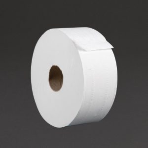 Jantex Jumbo Toilet Rolls 2-Ply 300m (Pack of 6)