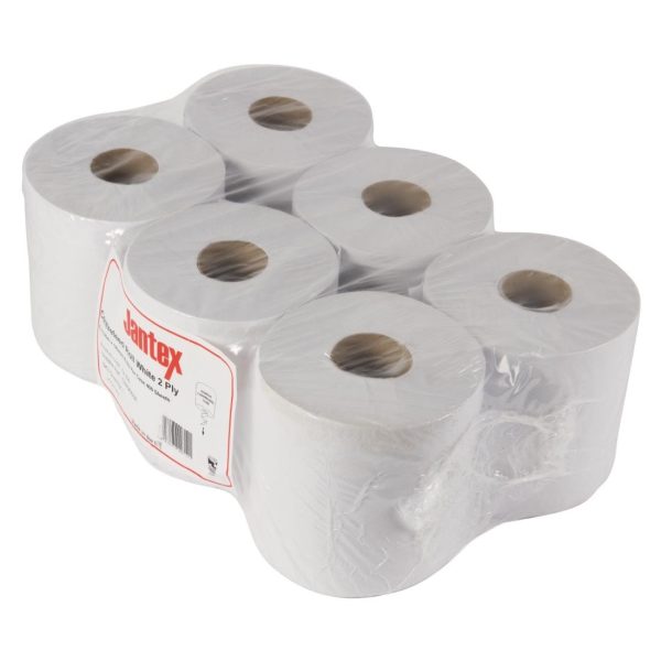 2-Ply. Roll Length: 120m. Pack Quantity: 6