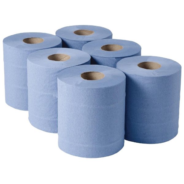 2-Ply. Roll Length: 120m. Pack Quantity: 6
