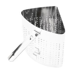 Vogue Stainless Steel Pasta Basket 9 x 7.8 x 13"