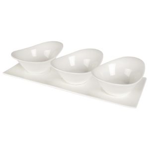 Lumina Fine China Miniature Float Bowls 129x 96mm (Pack of 6)
