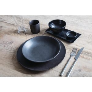 Kristallon Fusion Melamine Rectangular Platters Small 216mm (Pack of 6)