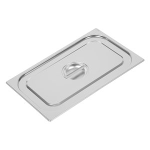Vogue Heavy Duty Stainless Steel 1/1 Gastronorm Pan Lid