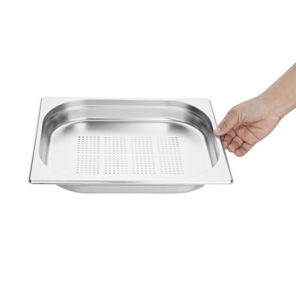Capacity: 2.5Ltr. GN 1/2. Half Size. Depth: 40mm