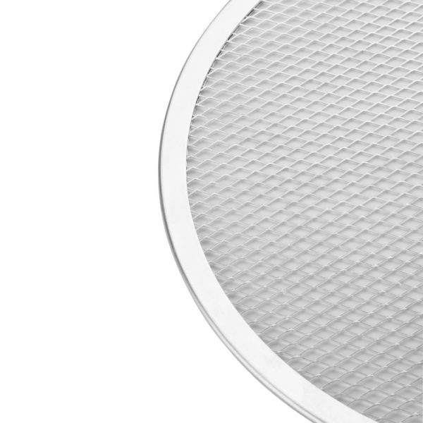 Size: 304.8(Ø)mm. Material: Aluminium. Flat base