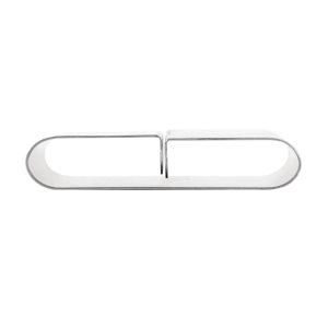 Stainless Steel. Holds up to A5. Portrait.