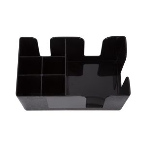 240(W) x 150(D). Colour: Black