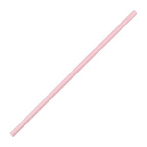 Fiesta Green Compostable Bendy Paper Straws Pink (Pack of 250)