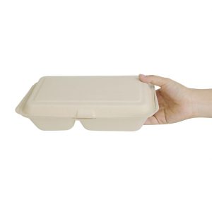 165(W) x 253(D)mm | 6 1/2 x 10". Pack Quantity: 200Fiesta Green compostable products, working towards a greener food to go solution for businesses and consumers. Made from recycled, waste sugarcane they are fully compostable. They emit less carbon during production and will commercially compost in 12 weeks. Ideal for take away businesses, festivals, food markets, mobile caterers or home consumers who have large gatherings.