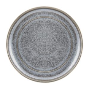 Olympia Cavolo Flat Round Plates Charcoal Dusk 180mm (Pack of 6)