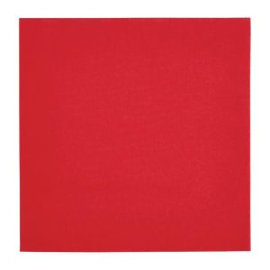 Fiesta Dinner Napkins Red 400mm (Pack of 2000)