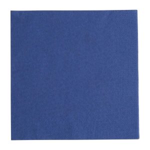 Fiesta Dinner Napkins Dark Blue 400mm (Pack of 1000)