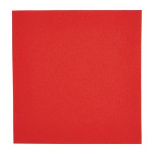 Fiesta Tablin Premium Airlaid Napkins Red 400mm (Pack of 500)
