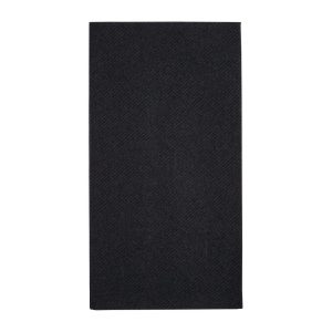 Fiesta Tablin Premium Airlaid Napkins Black 400mm (Pack of 500)
