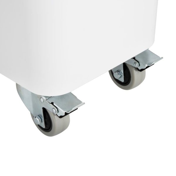 Capacity: 81Ltr. Material: Polypropylene. Colour: White.