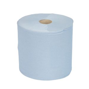 Jantex Blue Maxi Wiper Rolls 2ply (Pack of 2)