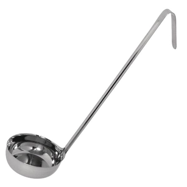 Stainless steel. Capacity: 6.3oz.