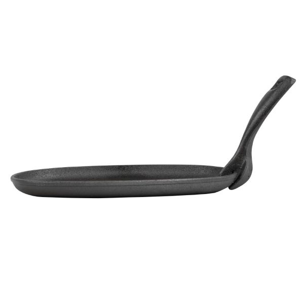 Size: 285(W) x 149(D)mm. Material: Cast Iron