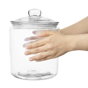 Capacity: 3.8Ltr. Material: Glass. Size: 252(H)x 200(Ø)mm