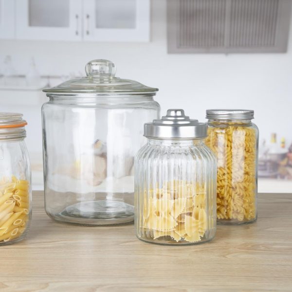 Capacity: 3.8Ltr. Material: Glass. Size: 252(H)x 200(Ø)mm